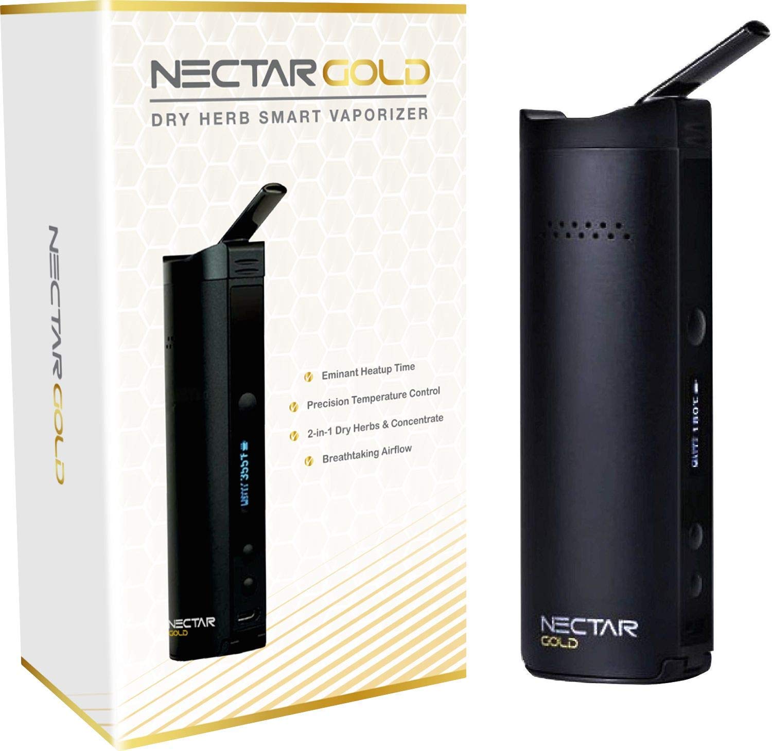 NECTAR Gold Dry Herb Vaporizer 2